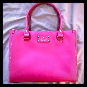 Bright FUN Kate Spade Pink Handbag